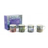 Set 4 mugs en porcelaine Claude Monet de 300ml