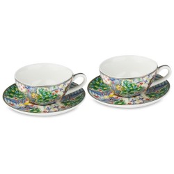 Set de 2 tasses à café Baci Milano Cosy Xmas silver