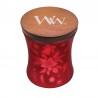 Bougie Hourglass Noël Crimson Berries -Woodwick