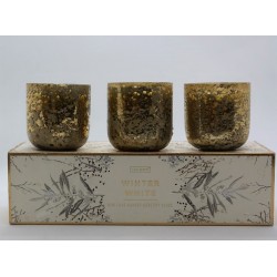 Coffret 3 bougies parfumées Winter White - ILLUME