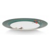 ASSIETTE A DESSERT WINTER WONDERLAND LAPIN vert- -PIP STUDIO