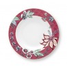 Assiette creuse Flower Festival Dark Pink- 21,5 cm-Pip Studio