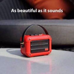 Enceinte Bluetooth rouge Divoom Macchiato