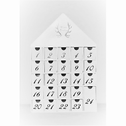 Calendrier de l’avant en bois Winter Greeting