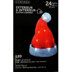 Bonnet de noël 24 LED