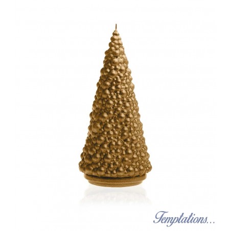 Bougie Sapin Noël Gold - Candellana