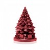 Bougie Sapin Cadeaux Rouge Metal-Candellana