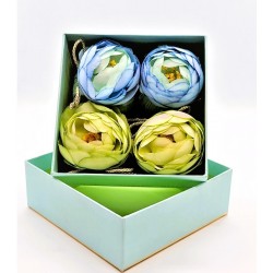 Coffret vert 4 baby boules...