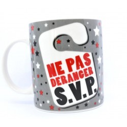 Mug "Ne pas déranger svp"