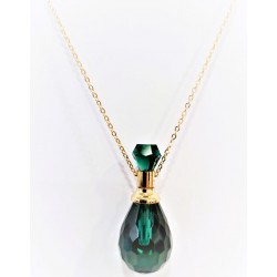 Collier de parfum Emeraude...