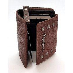 Porte-monnaie/cartes bordeaux Alessia Pepe Jeans