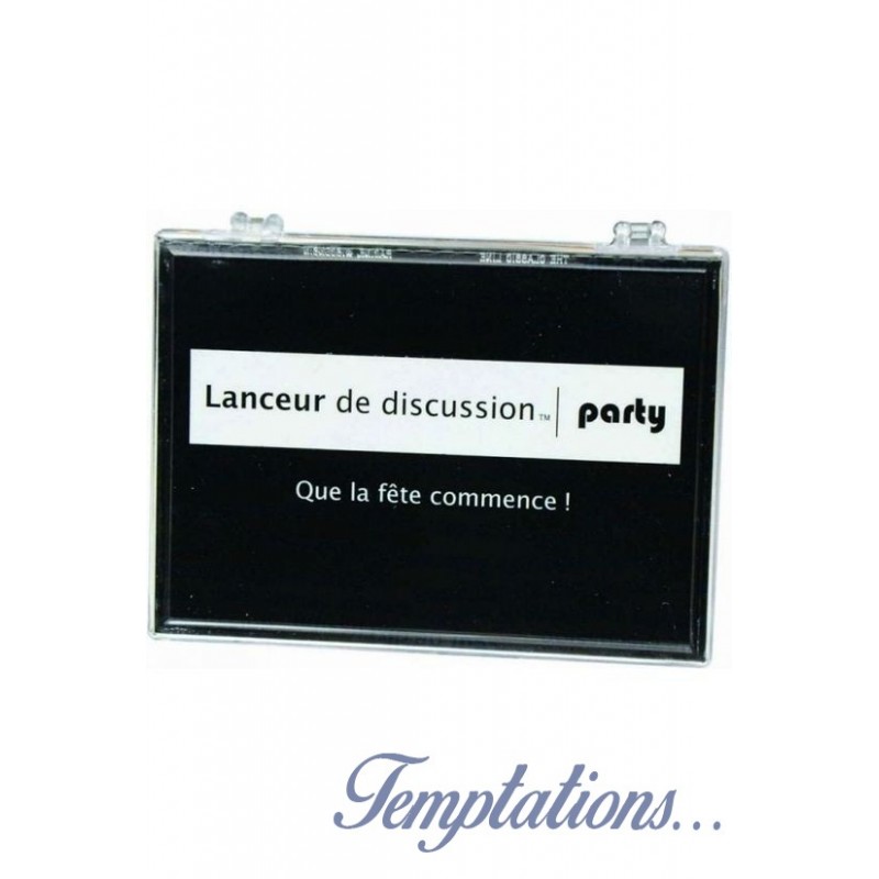 Jeu lanceur de discussion Party