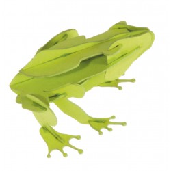 Maquette 3D en papier – Grenouille